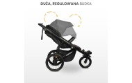 WÓZEK SPACEROWY LIMA DELUXE BLACK