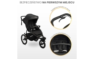 WÓZEK SPACEROWY LIMA DELUXE BLACK