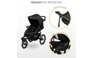WÓZEK SPACEROWY LIMA DELUXE BLACK