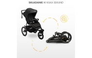 WÓZEK SPACEROWY LIMA DELUXE BLACK