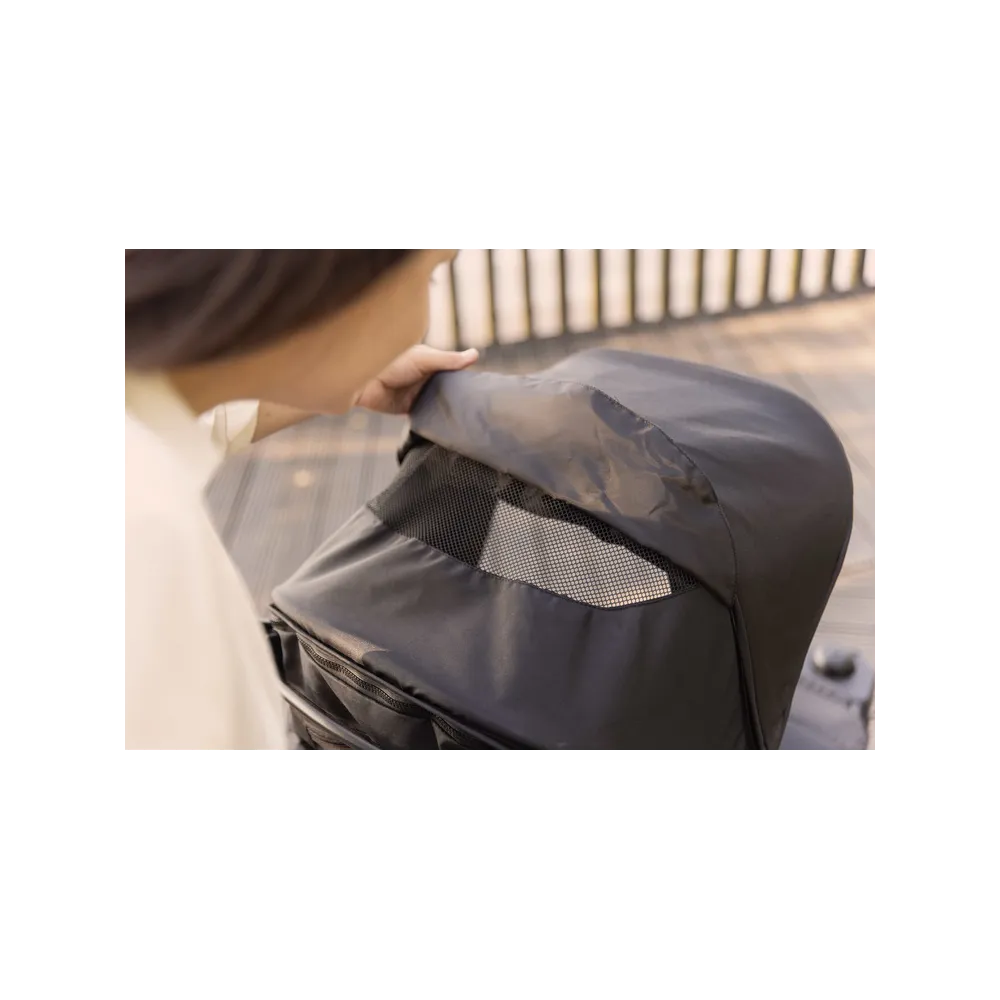 WÓZEK SPACEROWY LIMA DELUXE BLACK