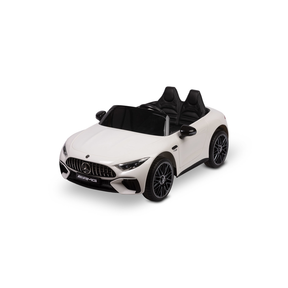 Elektromobilis MERCEDES SL63, White-Elektromobiliai vaikams, Mašinos-e-vaikas