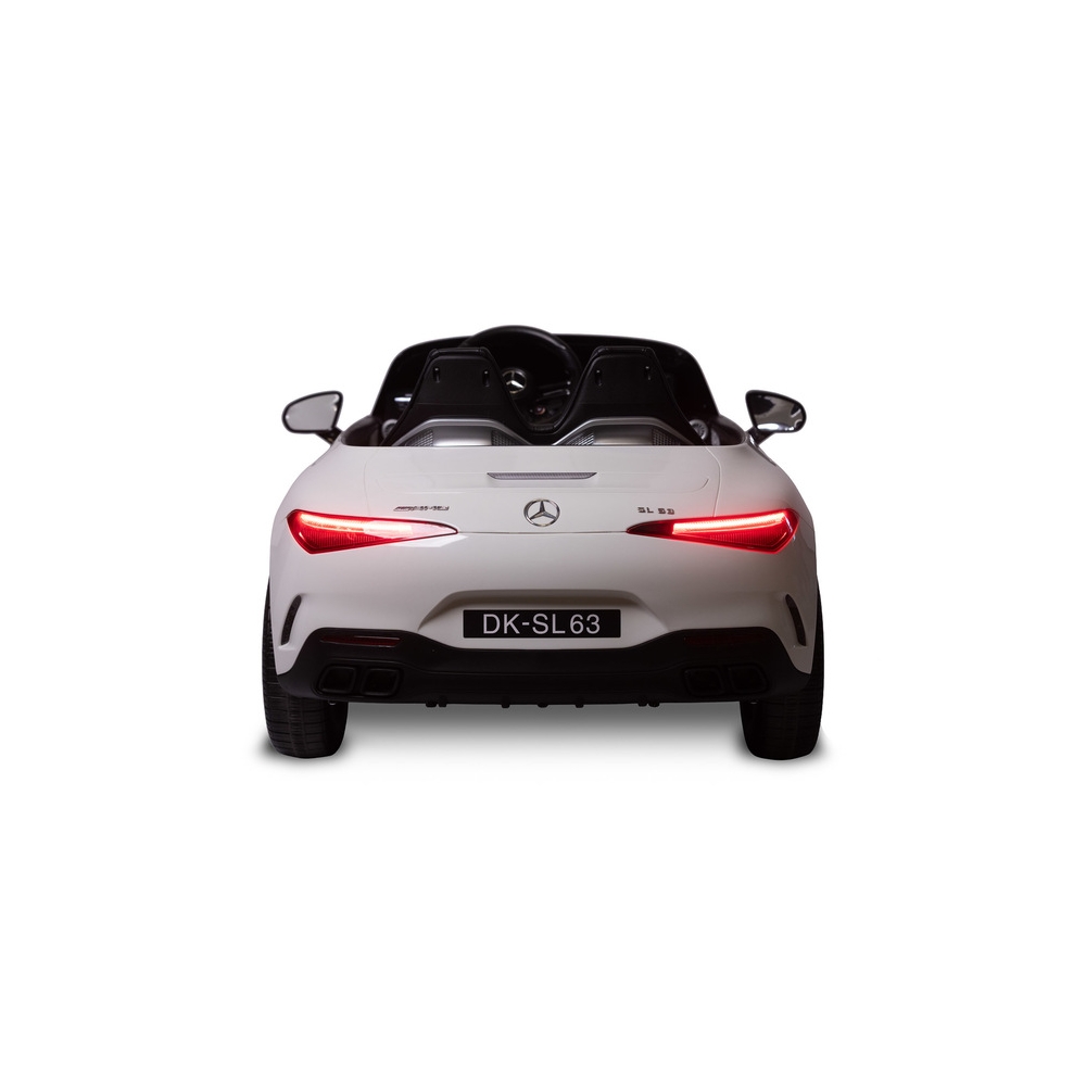POJAZD NA AKUMULATOR MERCEDES SL63 WHITE