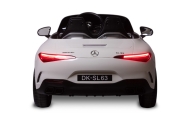 Elektromobilis MERCEDES SL63, White-Elektromobiliai vaikams, Mašinos-e-vaikas