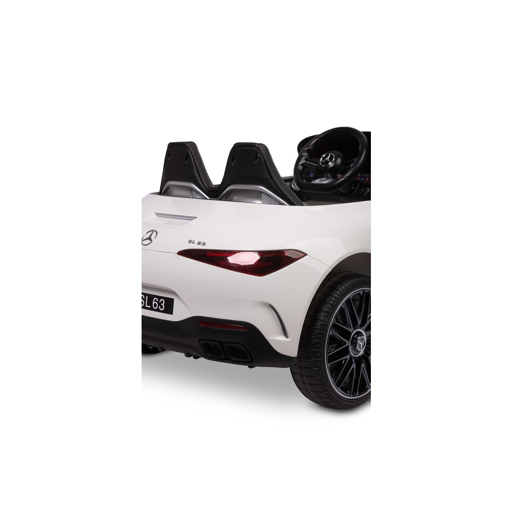 POJAZD NA AKUMULATOR MERCEDES SL63 WHITE