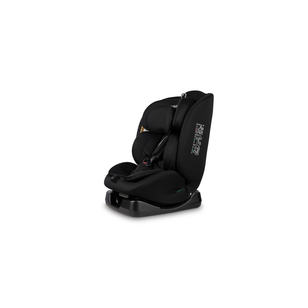 Automobilinė kėdutė MUNDI I-SIZE 40-150 cm, Black-Automobilinės kėdutės, 9-36 kg-e-vaikas
