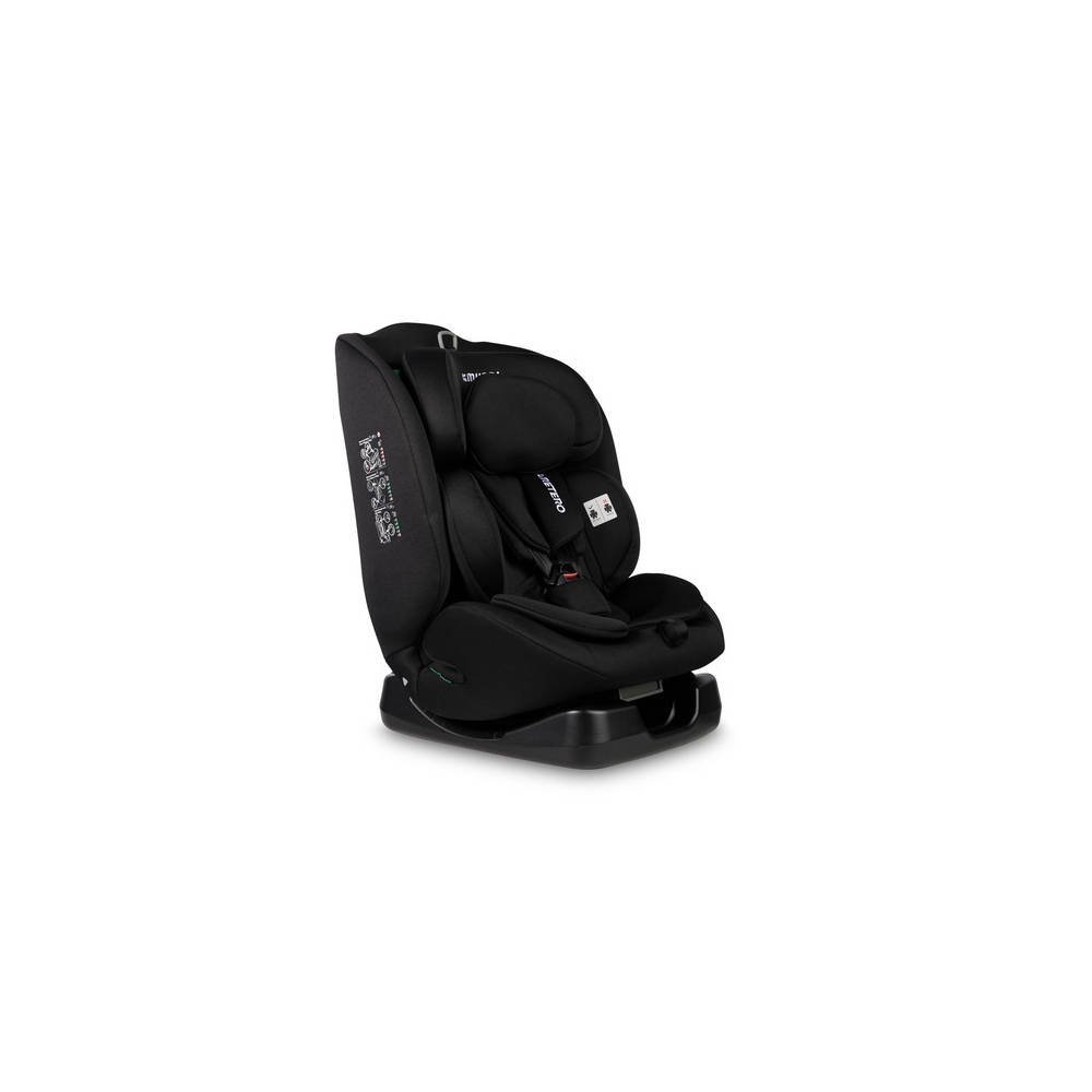 Automobilinė kėdutė MUNDI I-SIZE 40-150 cm, Black-Automobilinės kėdutės, 9-36 kg-e-vaikas