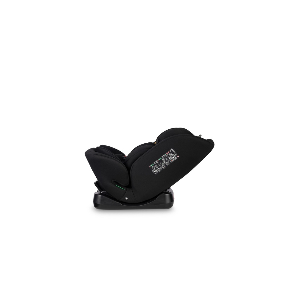 Automobilinė kėdutė MUNDI I-SIZE 40-150 cm, Black-Automobilinės kėdutės, 9-36 kg-e-vaikas