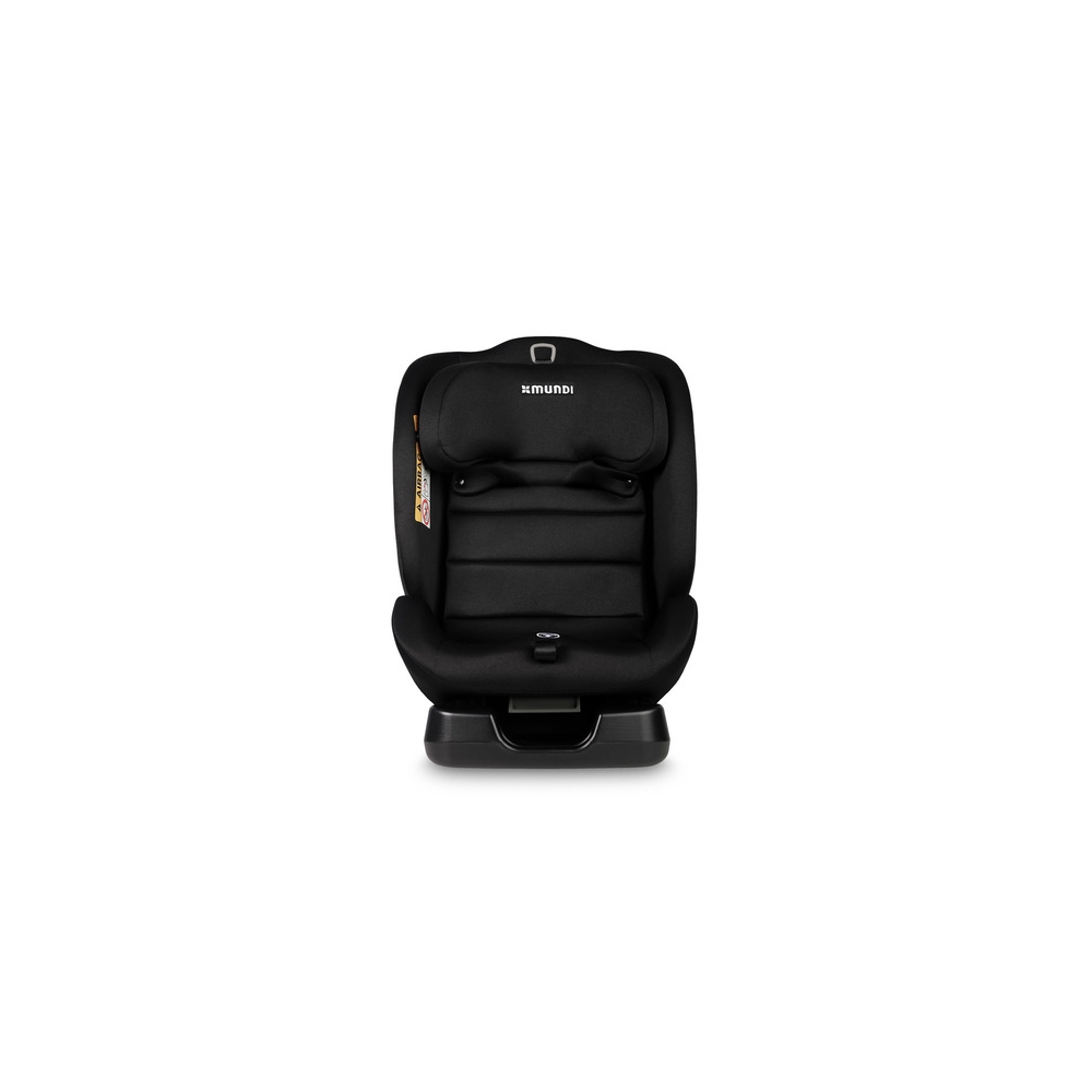 Automobilinė kėdutė MUNDI I-SIZE 40-150 cm, Black-Automobilinės kėdutės, 9-36 kg-e-vaikas