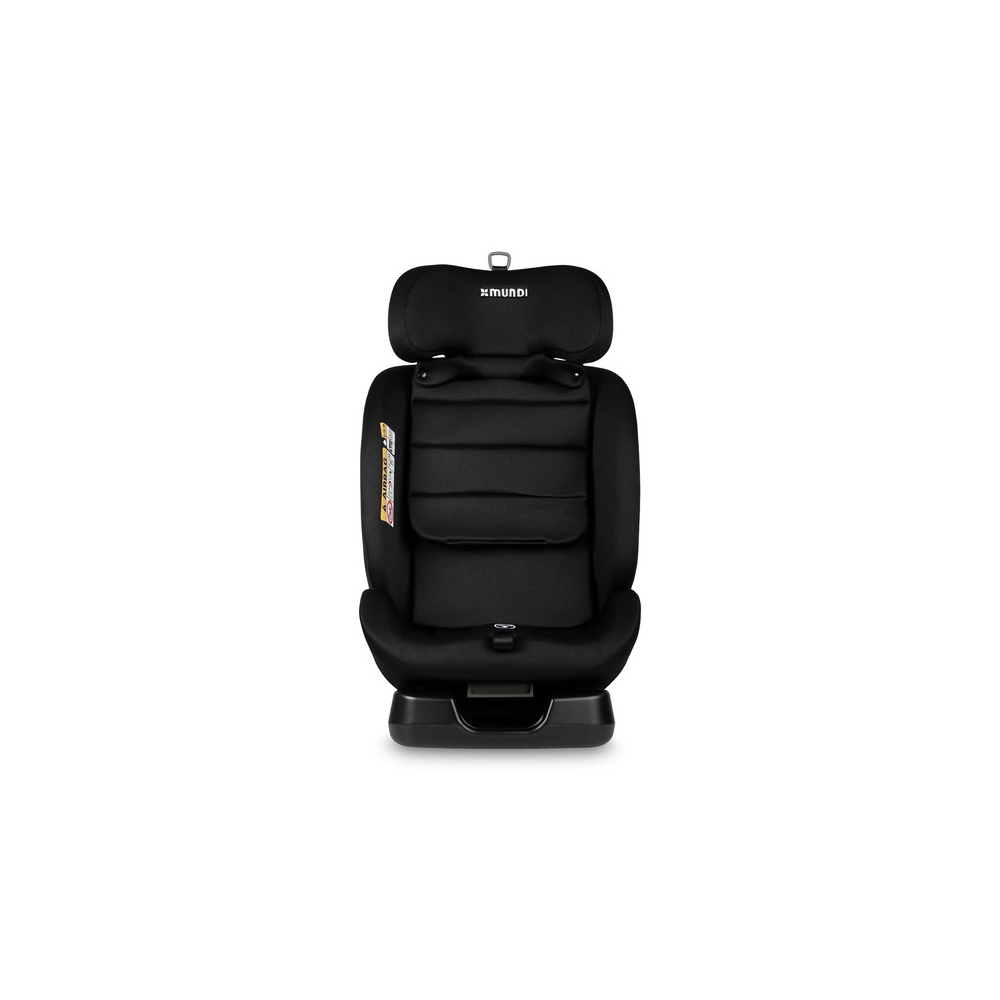 Automobilinė kėdutė MUNDI I-SIZE 40-150 cm, Black-Automobilinės kėdutės, 9-36 kg-e-vaikas