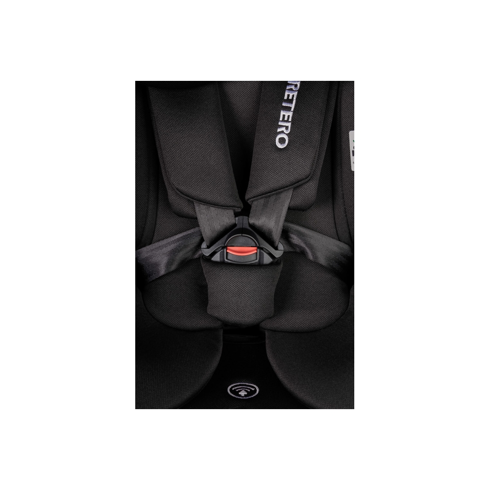 Automobilinė kėdutė MUNDI I-SIZE 40-150 cm, Black-Automobilinės kėdutės, 9-36 kg-e-vaikas