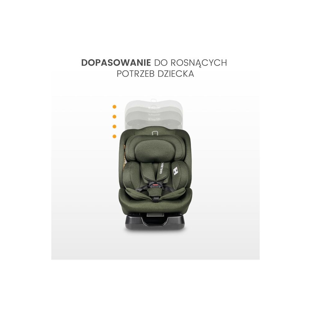 Automobilinė kėdutė MUNDI I-SIZE 40-150 cm, Black-Automobilinės kėdutės, 9-36 kg-e-vaikas
