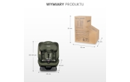 Automobilinė kėdutė MUNDI I-SIZE 40-150 cm, Black-Automobilinės kėdutės, 9-36 kg-e-vaikas