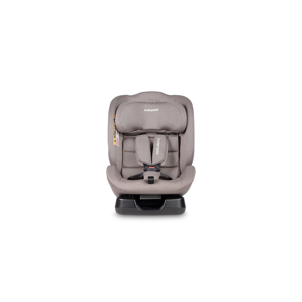 Automobilinė kėdutė MUNDI I-SIZE 40-150 cm, Beige-Automobilinės kėdutės, 9-36 kg-e-vaikas