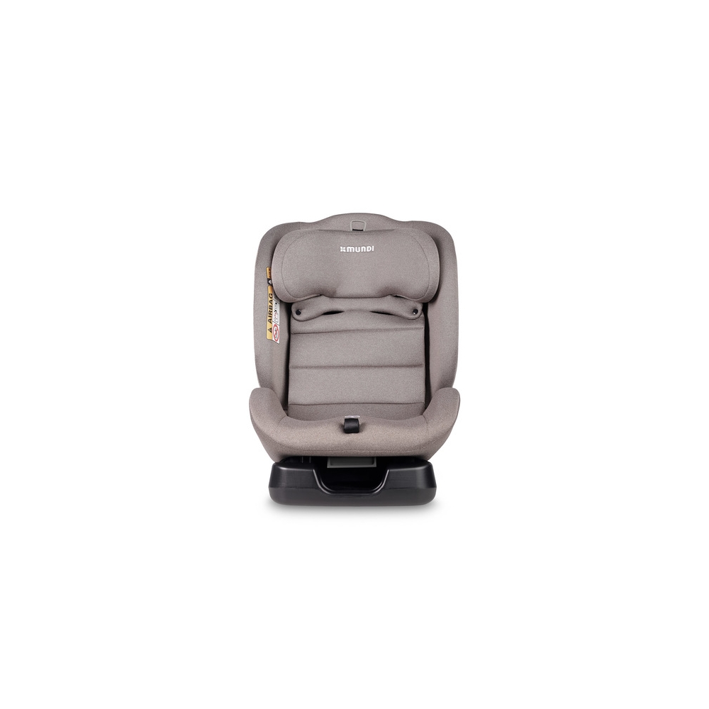 Automobilinė kėdutė MUNDI I-SIZE 40-150 cm, Beige-Automobilinės kėdutės, 9-36 kg-e-vaikas