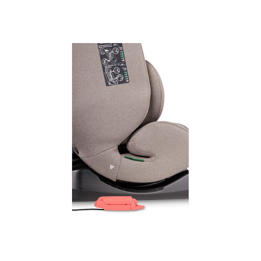 Automobilinė kėdutė MUNDI I-SIZE 40-150 cm, Beige-Automobilinės kėdutės, 9-36 kg-e-vaikas