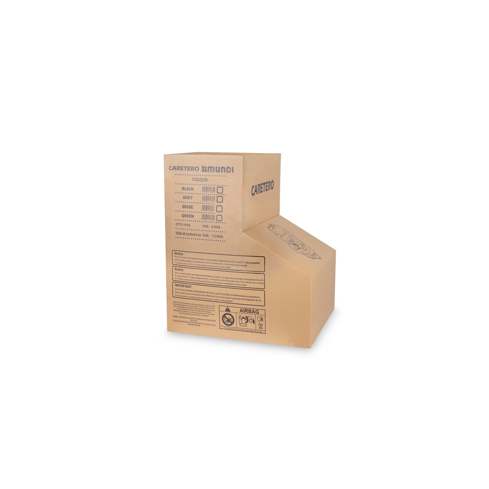 Automobilinė kėdutė MUNDI I-SIZE 40-150 cm, Beige-Automobilinės kėdutės, 9-36 kg-e-vaikas