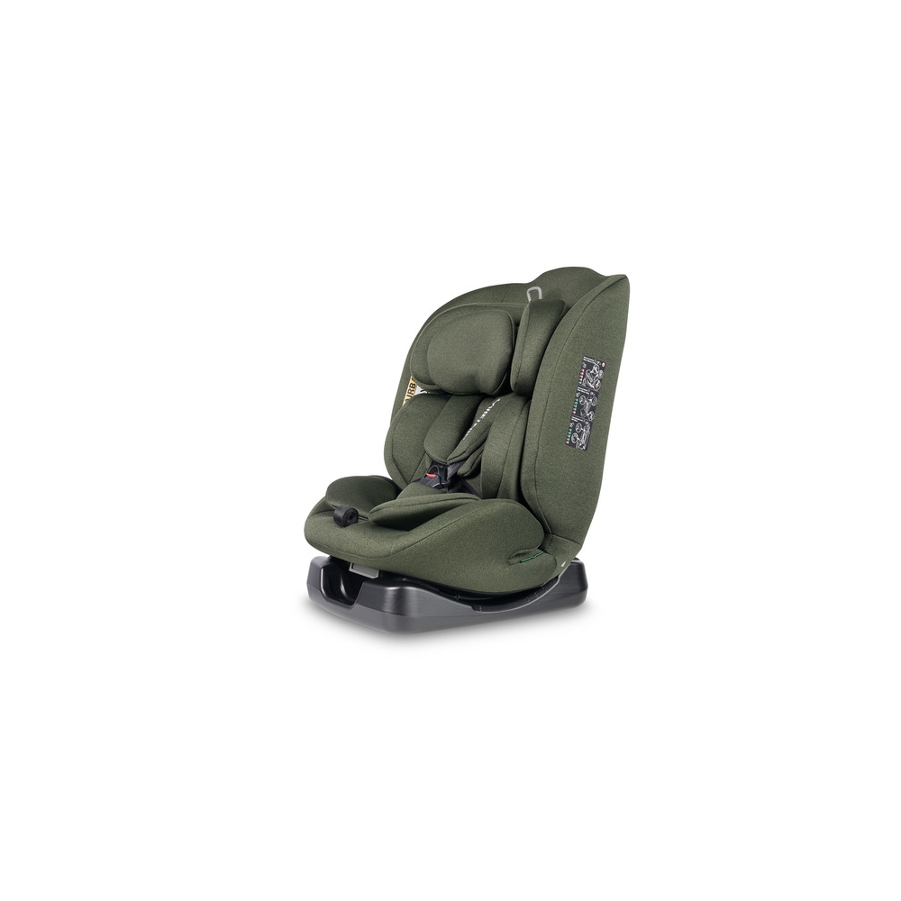 Automobilinė kėdutė MUNDI I-SIZE 40-150 cm, Green-Automobilinės kėdutės, 9-36 kg-e-vaikas
