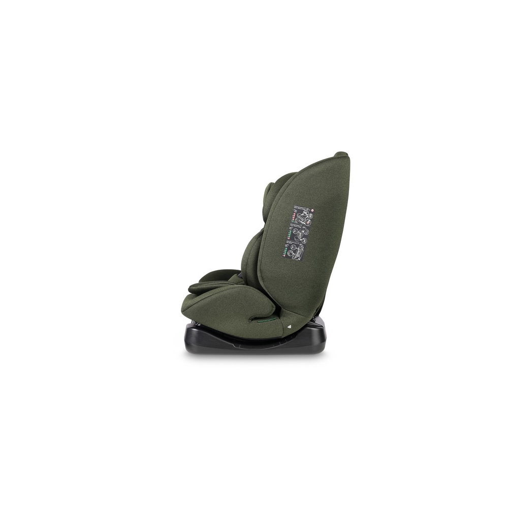 Automobilinė kėdutė MUNDI I-SIZE 40-150 cm, Green-Automobilinės kėdutės, 9-36 kg-e-vaikas