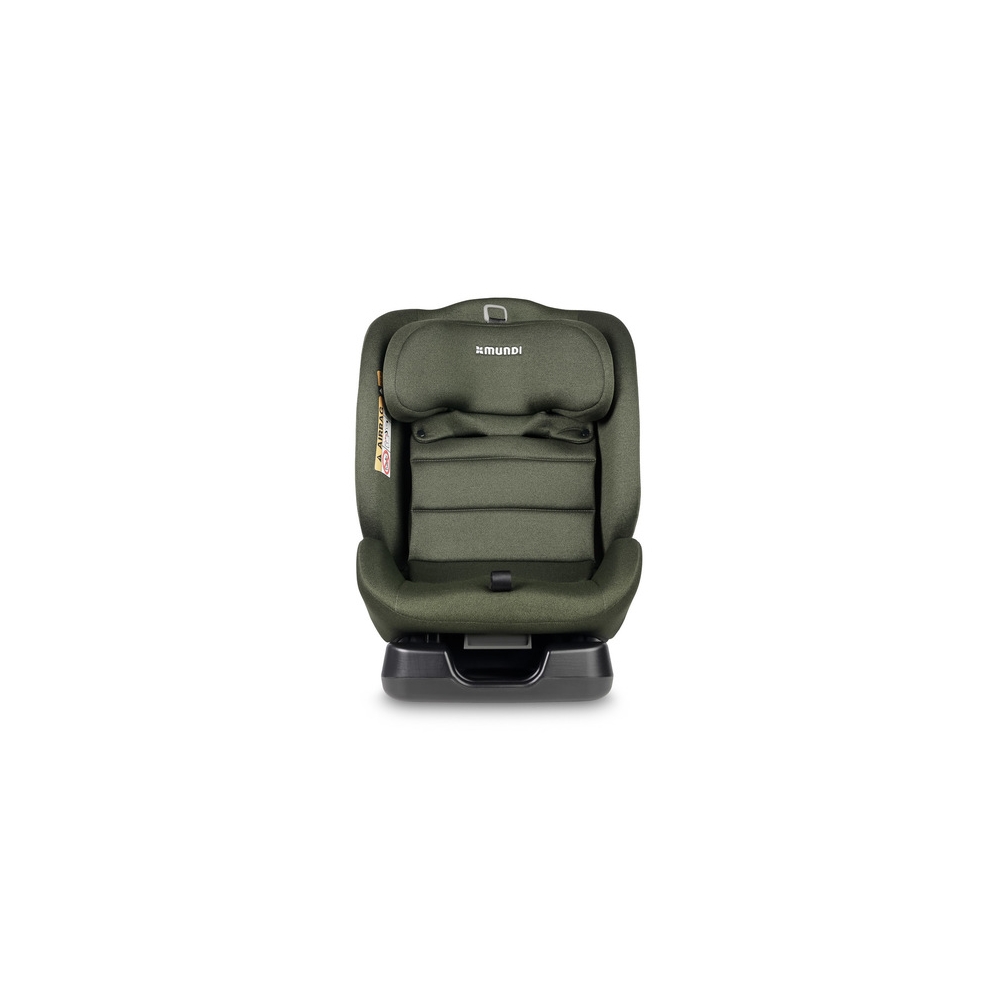 Automobilinė kėdutė MUNDI I-SIZE 40-150 cm, Green-Automobilinės kėdutės, 9-36 kg-e-vaikas