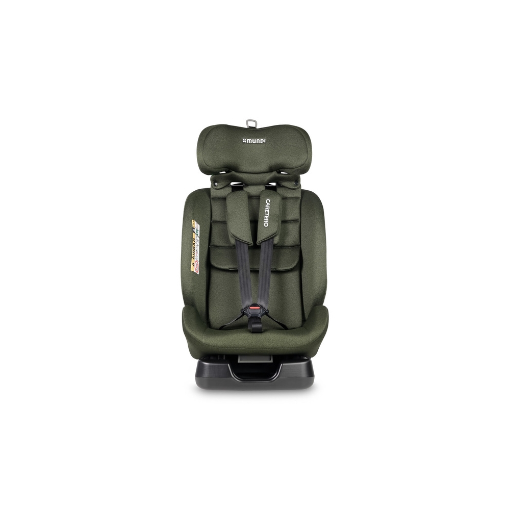 Automobilinė kėdutė MUNDI I-SIZE 40-150 cm, Green-Automobilinės kėdutės, 9-36 kg-e-vaikas