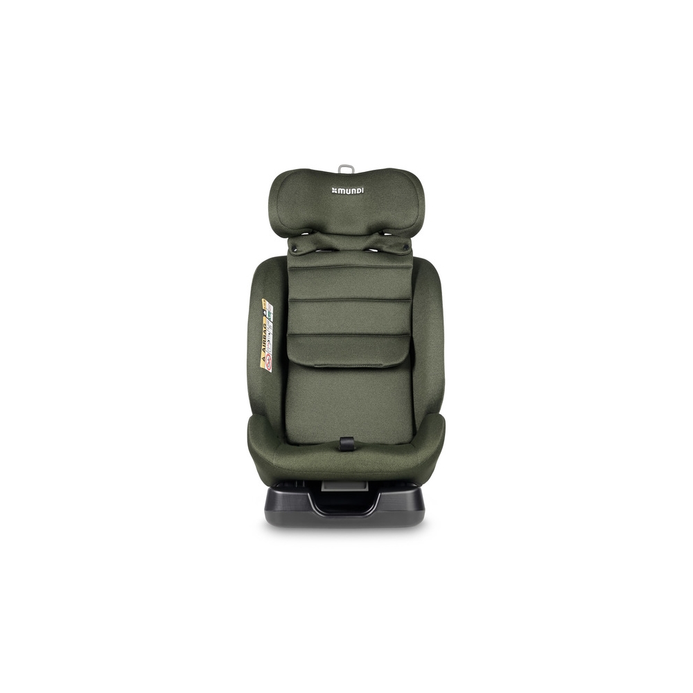 Automobilinė kėdutė MUNDI I-SIZE 40-150 cm, Green-Automobilinės kėdutės, 9-36 kg-e-vaikas