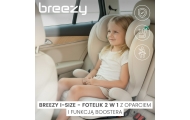 FOTELIK BREEZY GREY (100-150cm)