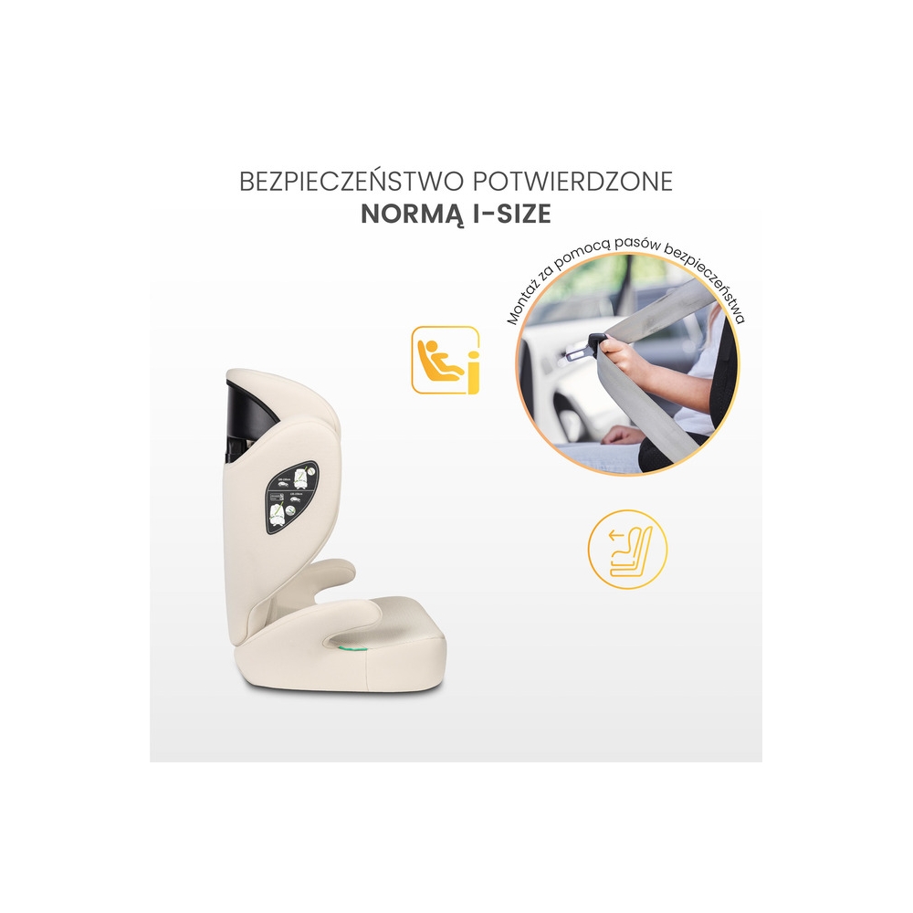 Automobilinė kėdutė Caretero BREEZY I-Size 15-36 kg, Beige-Automobilinės kėdutės, 15-36 kg-e-vaikas