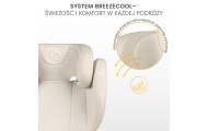 FOTELIK BREEZY BEIGE (100-150cm)