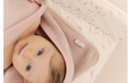 OKRYCIE KĄPIELOWE FROTTE 100X100 DUSTY PINK