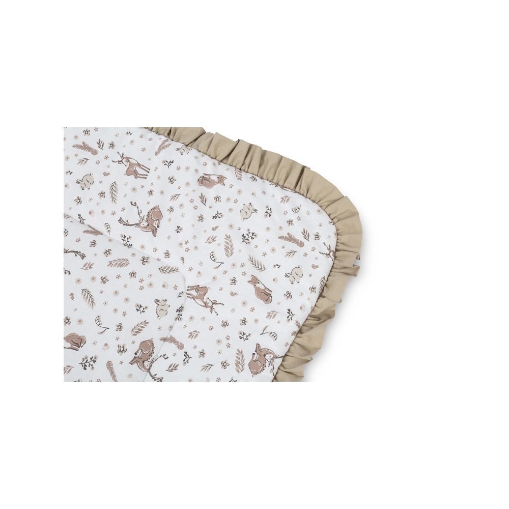 ROŻEK BAWEŁNA FOREST BEIGE 75X75