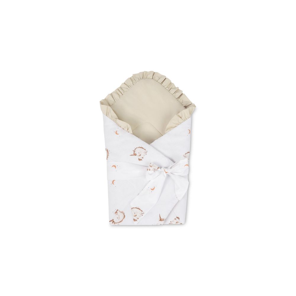 ROŻEK BAWEŁNA UNICORN BEIGE 75X75