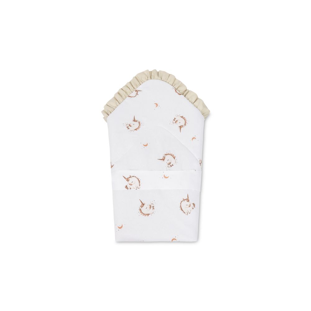ROŻEK BAWEŁNA UNICORN BEIGE 75X75