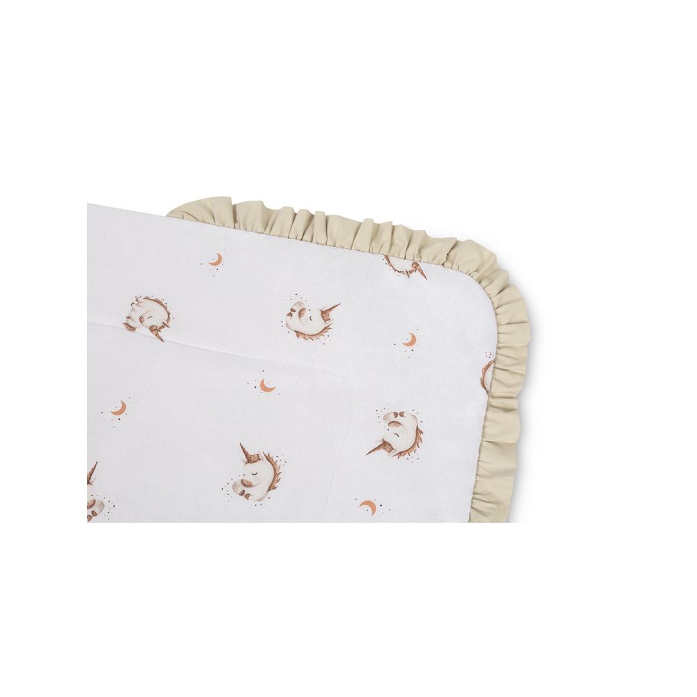 ROŻEK BAWEŁNA UNICORN BEIGE 75X75