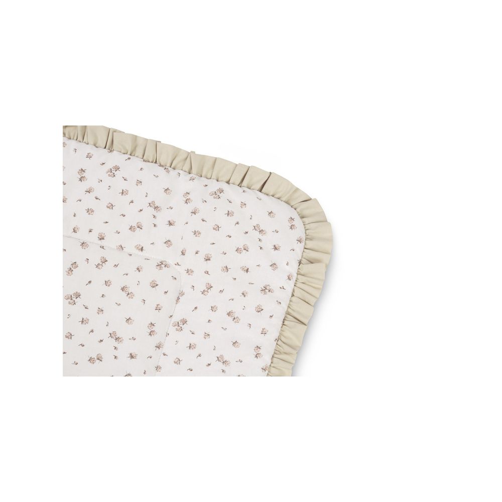 ROŻEK BAWEŁNA ROSE BEIGE 75X75