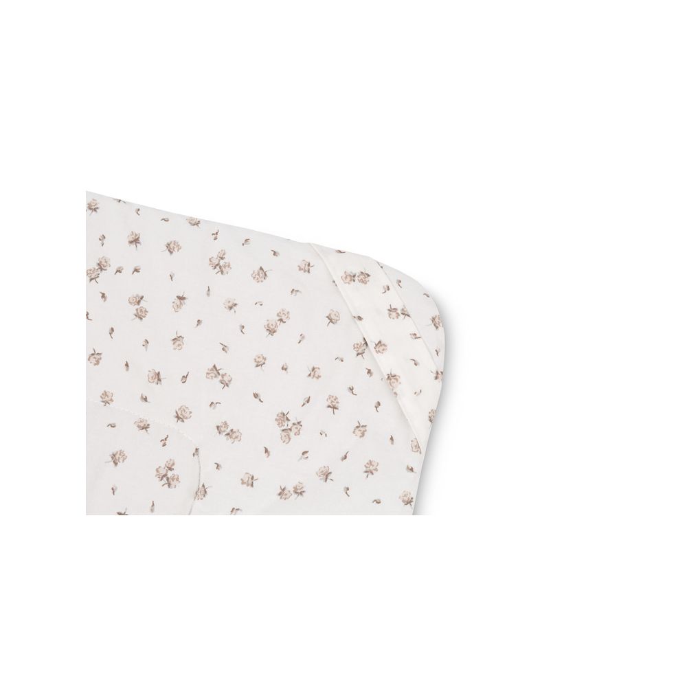 ROŻEK BAWEŁNA ROSE BEIGE 75X75