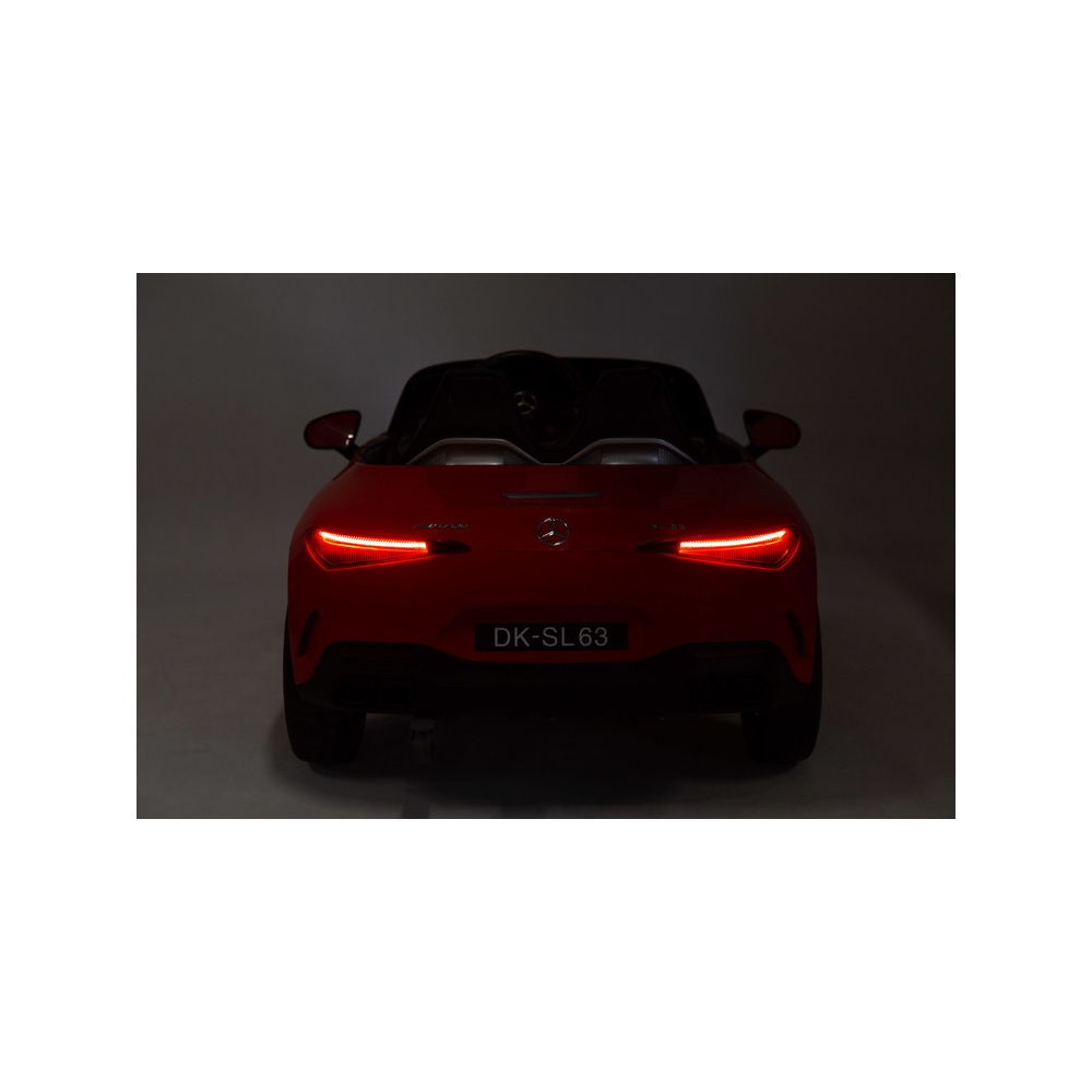 POJAZD NA AKUMULATOR MERCEDES SL63 RED