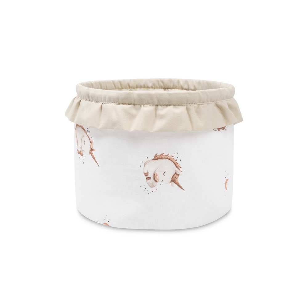KOSZ NA ZABAWKI S UNICORN BEIGE