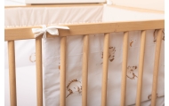 OCHRANIACZ DO ŁÓŻECZKA BAWEŁNA UNICORN BEIGE