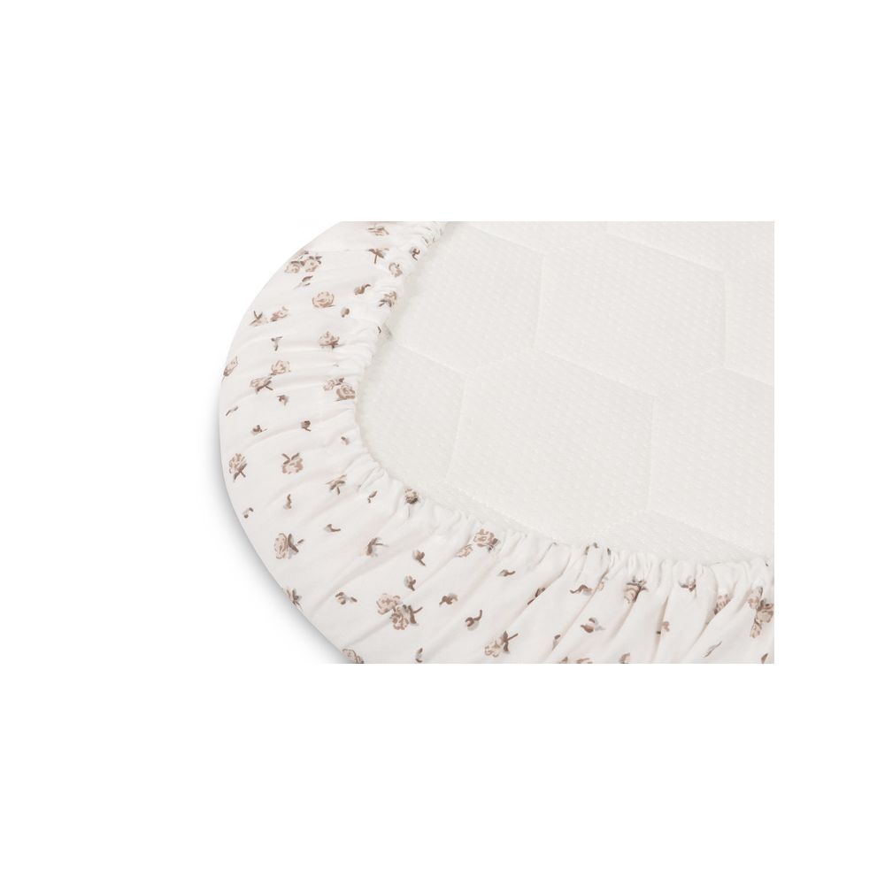 PRZEŚCIERADŁO DO WÓZKA BAWEŁNA ROSE BEIGE 35X75