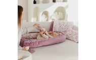 KOKON VELVET BLOOM PINK 80X45-Miegui, Lopšiukai-e-vaikas