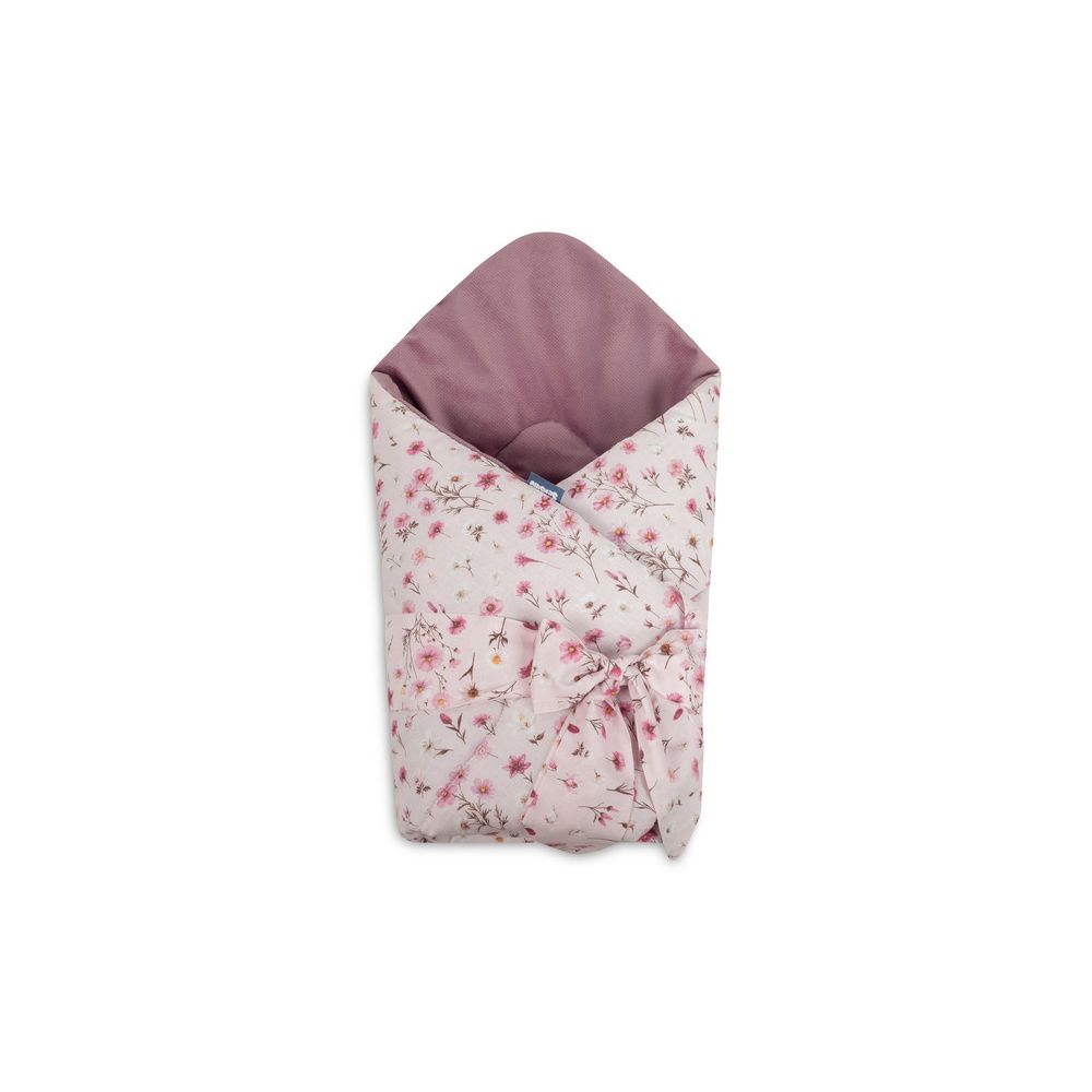 ROŻEK VELVET BLOOM PINK 75X75
