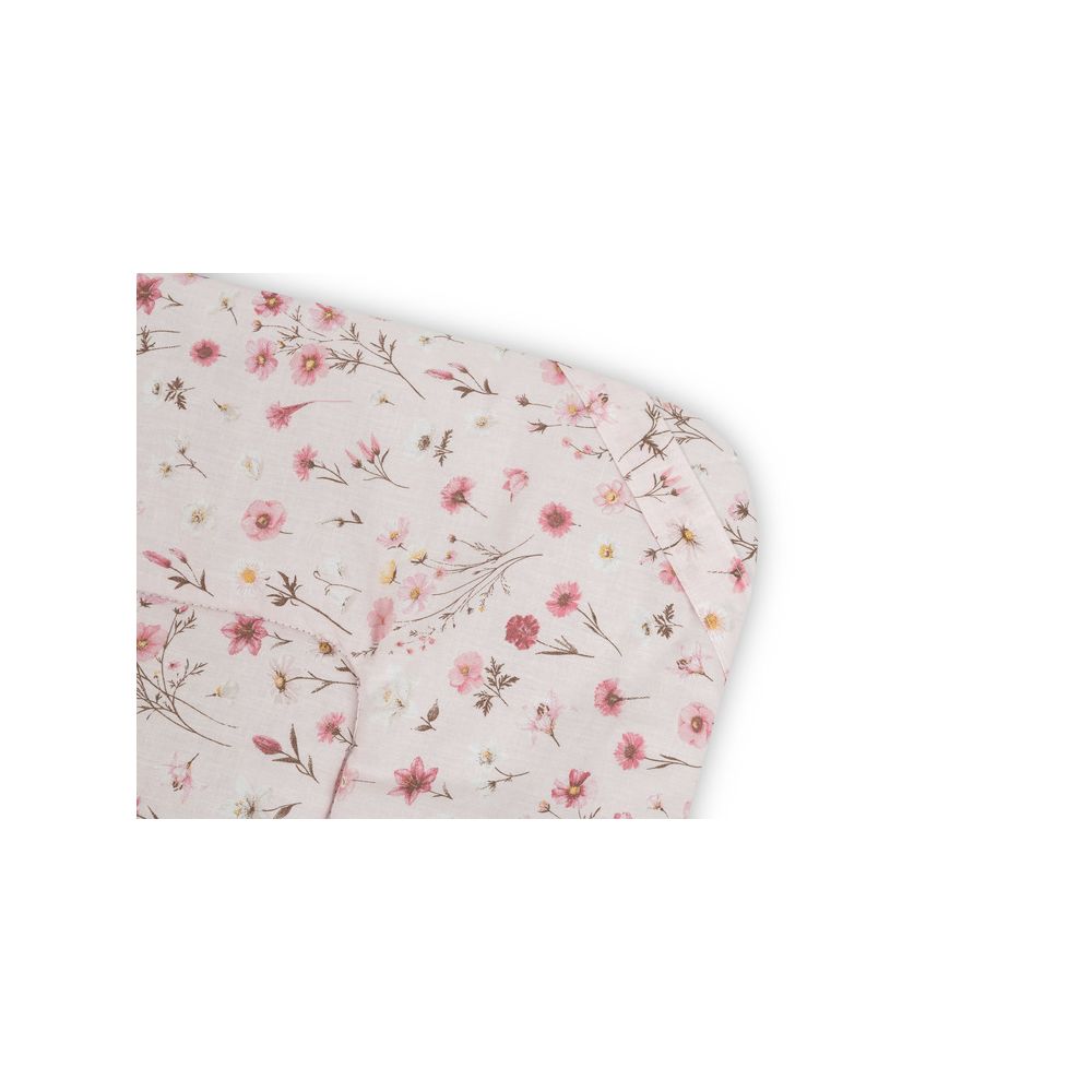 ROŻEK VELVET BLOOM PINK 75X75