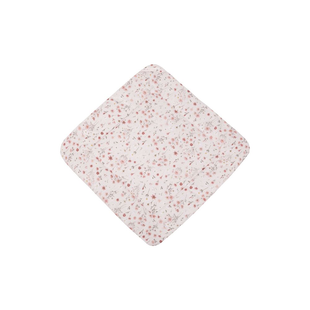 ROŻEK VELVET BLOOM PINK 75X75