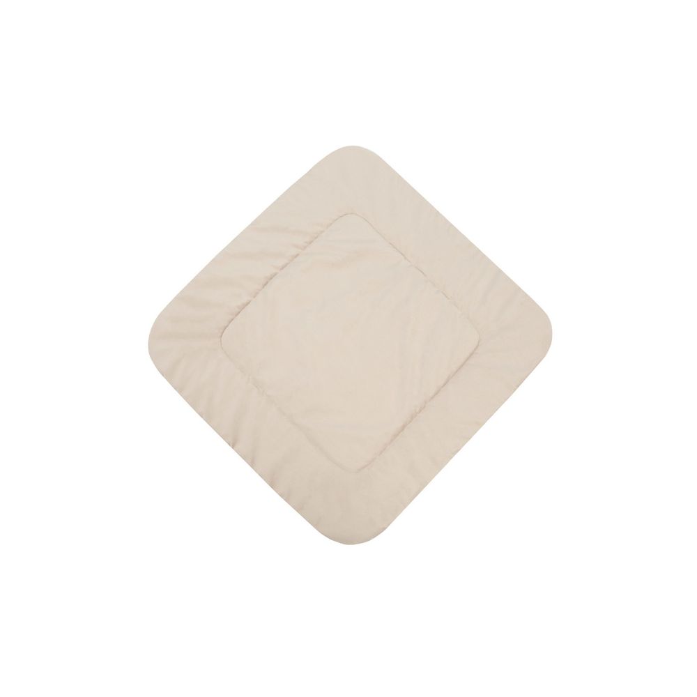 ROŻEK VELVET BLOOM BEIGE 75X75