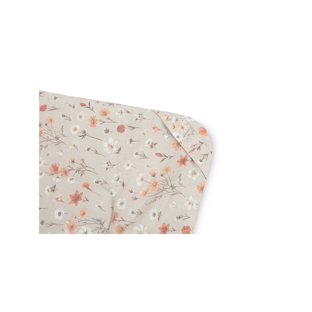 ROŻEK VELVET BLOOM BEIGE 75X75