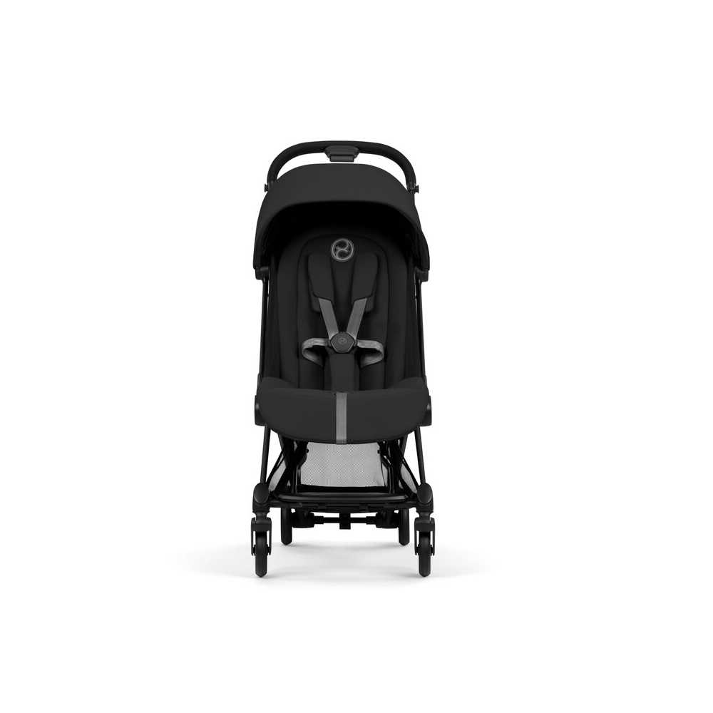 Sportinis vežimėlis Cybex COŸA Comfort Matt Black, Sepia Black-Vaikiški vežimėliai, Sportiniai vežimėliai-e-vaikas