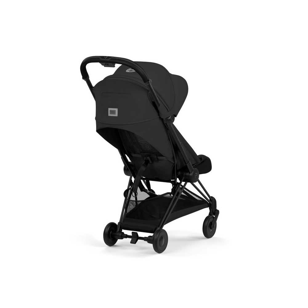 Sportinis vežimėlis Cybex COŸA Comfort Matt Black, Sepia Black-Vaikiški vežimėliai, Sportiniai vežimėliai-e-vaikas
