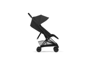 Sportinis vežimėlis Cybex COŸA Comfort Matt Black, Sepia Black-Vaikiški vežimėliai, Sportiniai vežimėliai-e-vaikas