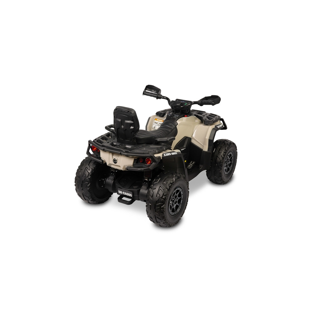 Elektrinis keturratis Toyz Can-Am Outlander, Khaki-Elektromobiliai vaikams, Keturračiai ir bagiai-e-vaikas